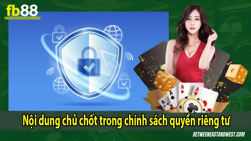 Nội dung chủ chốt trong chính sách quyền riêng tư